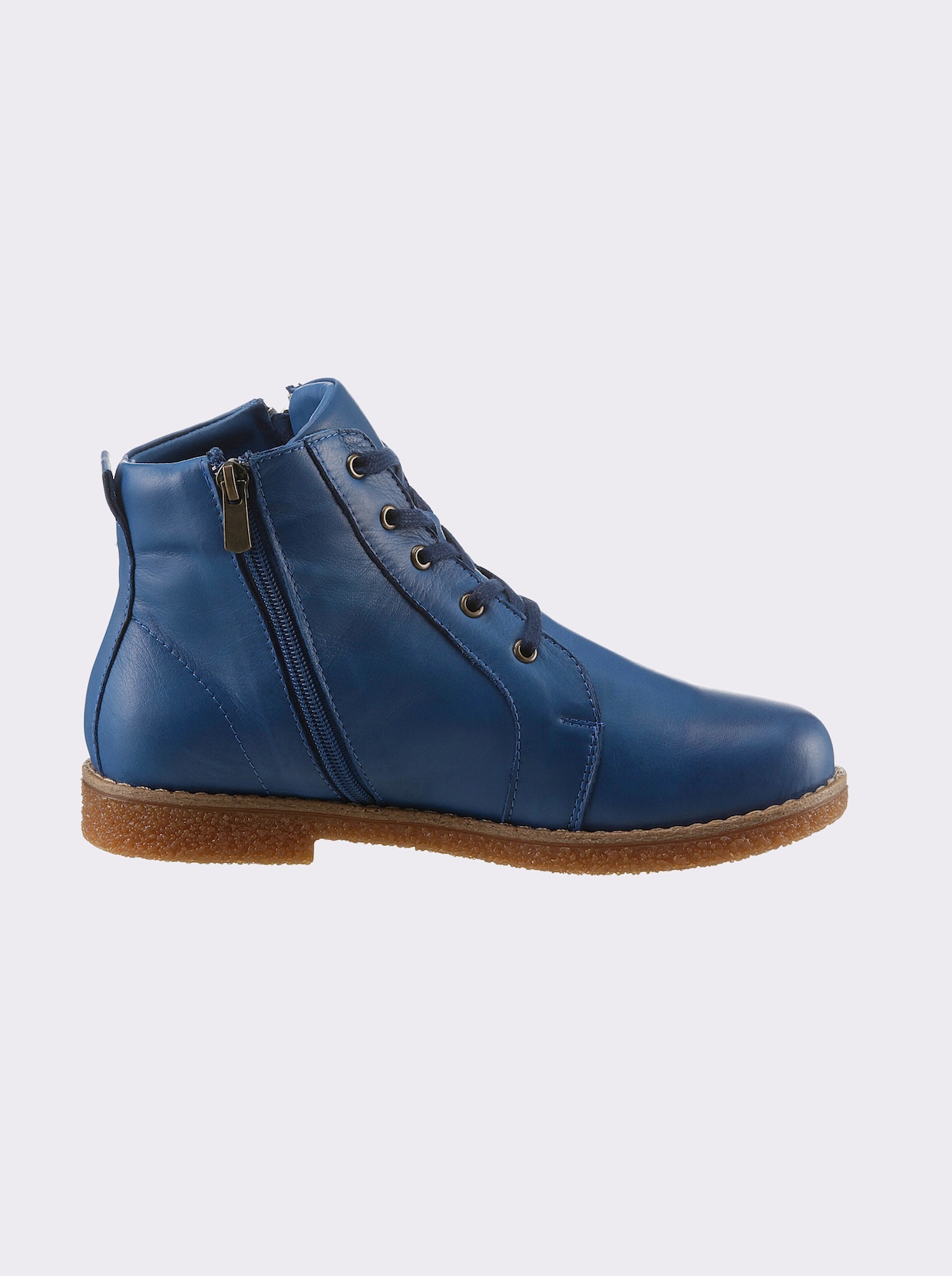 Andrea Conti Bottines à lacets - bleu