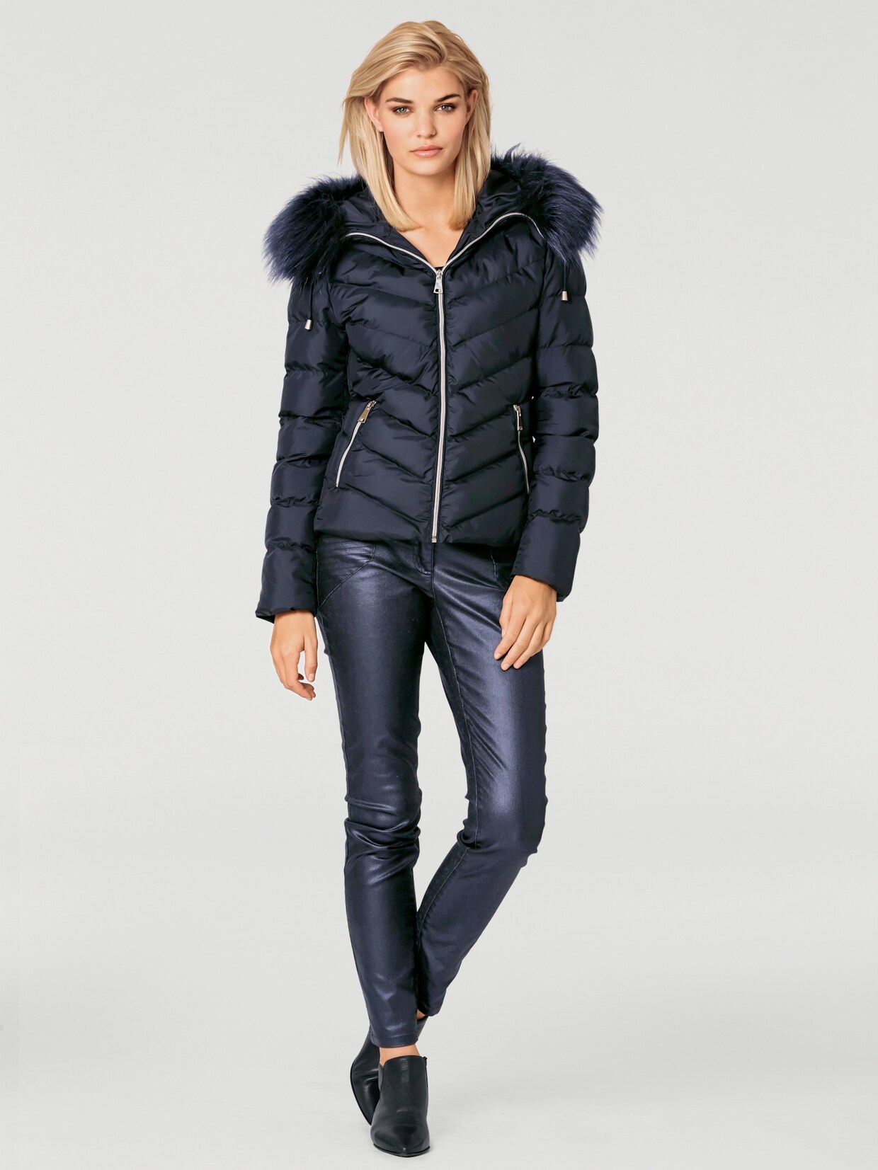heine Steppjacke - marine