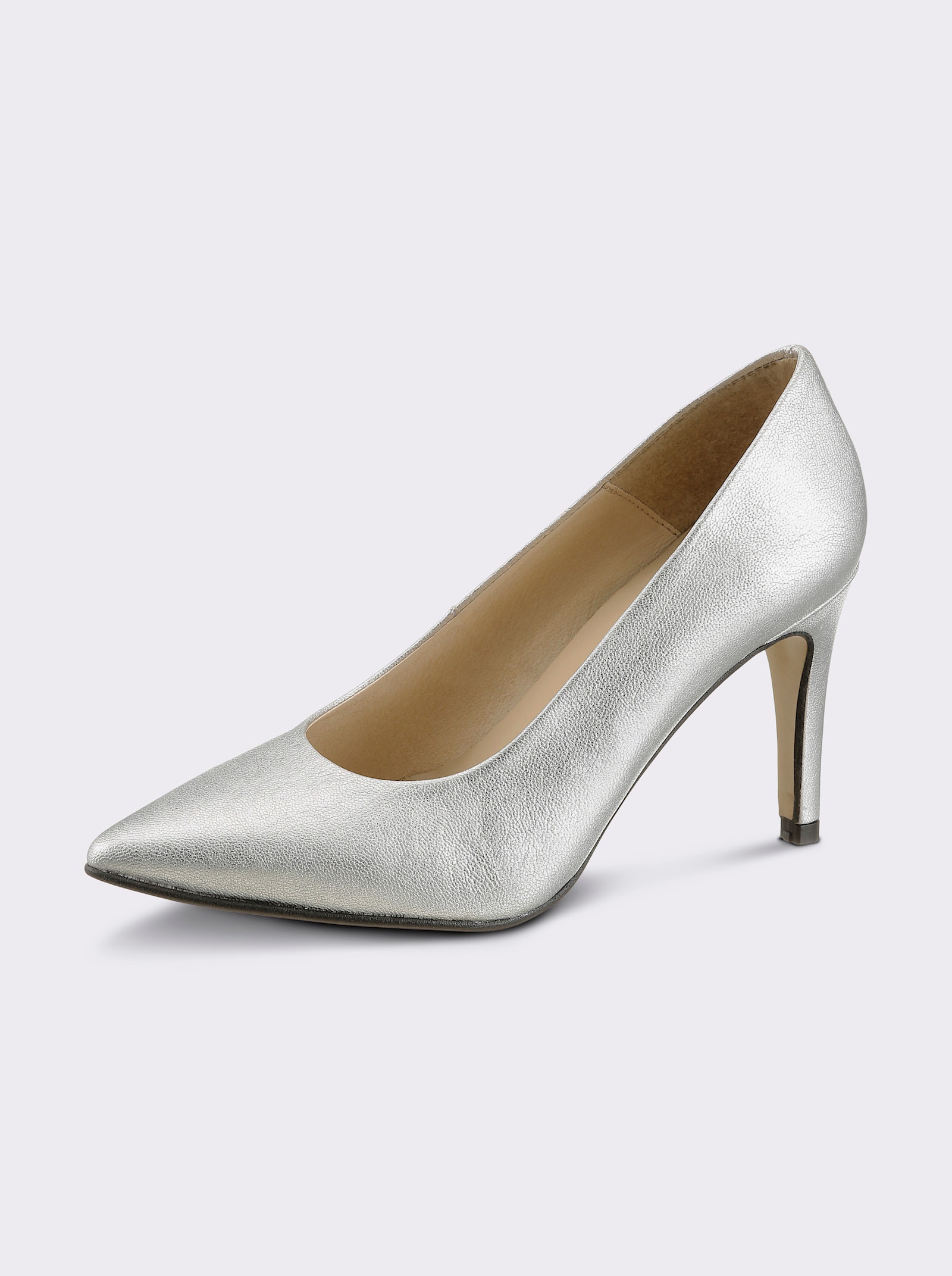 heine pumps - zilverkleur