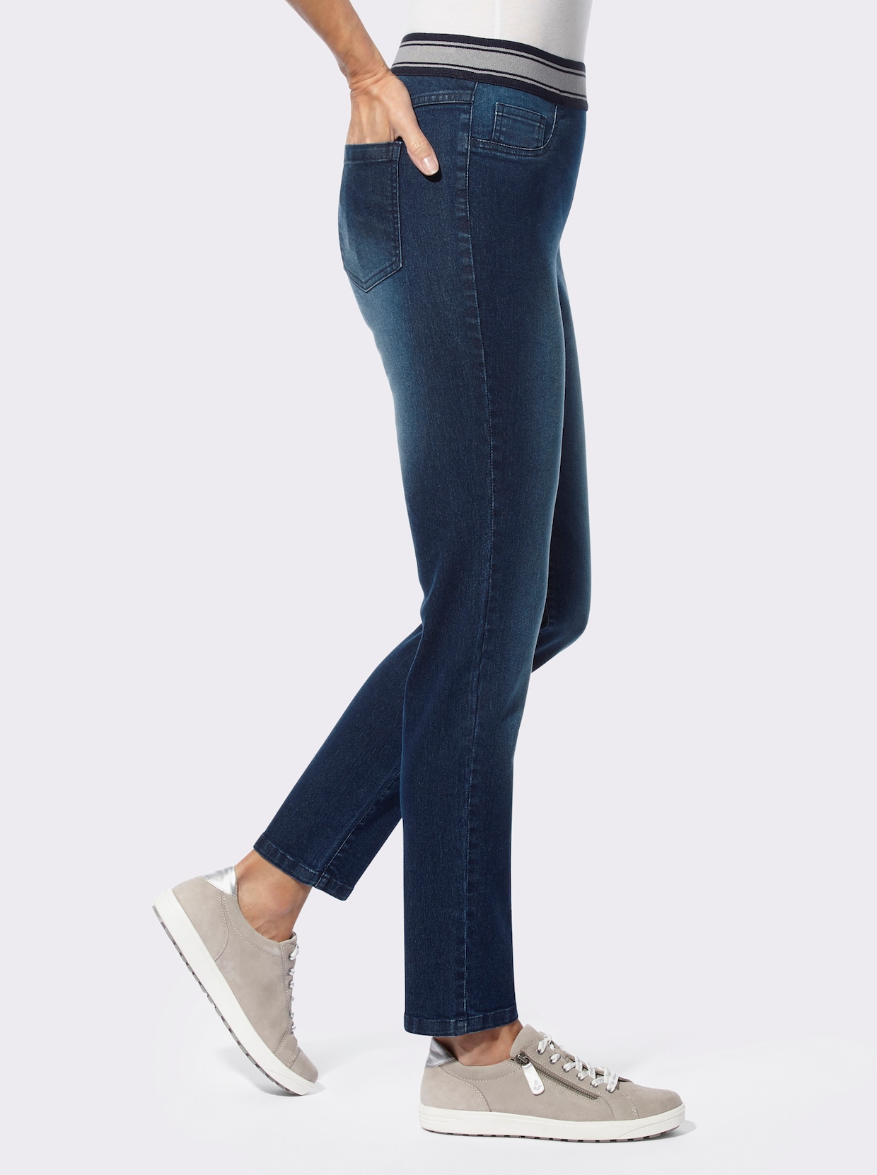 Comfortjeans - dark-blue