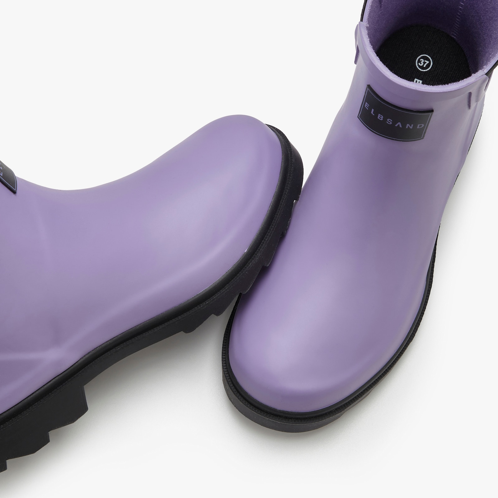 Elbsand Gummistiefelette - lila