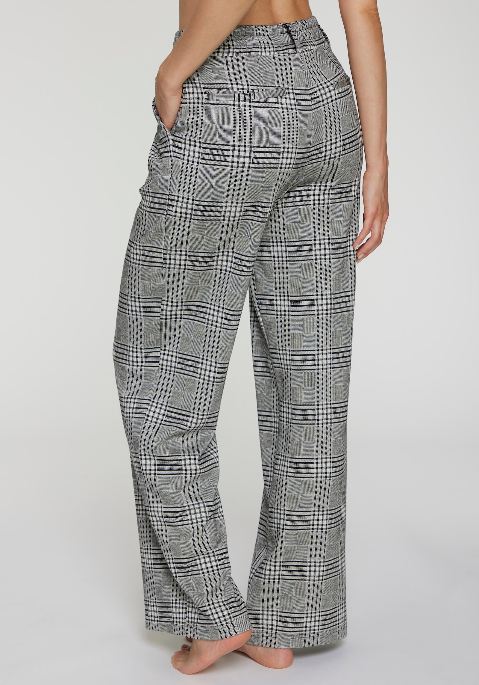 LASCANA Schlupfhose - glencheck- karo