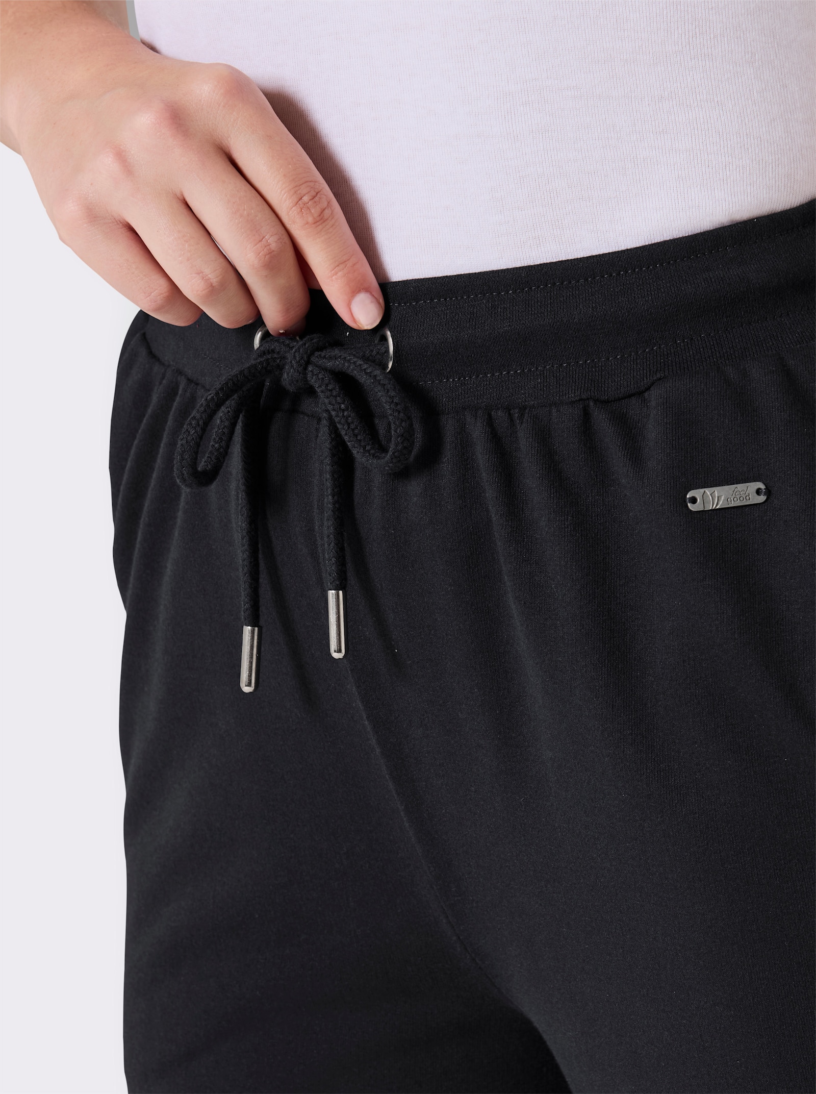 feel good Hose - schwarz-weiß