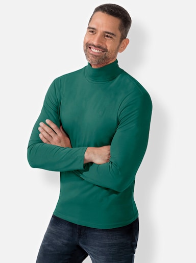 Catamaran Rollkragen-Shirt - dunkelgrün