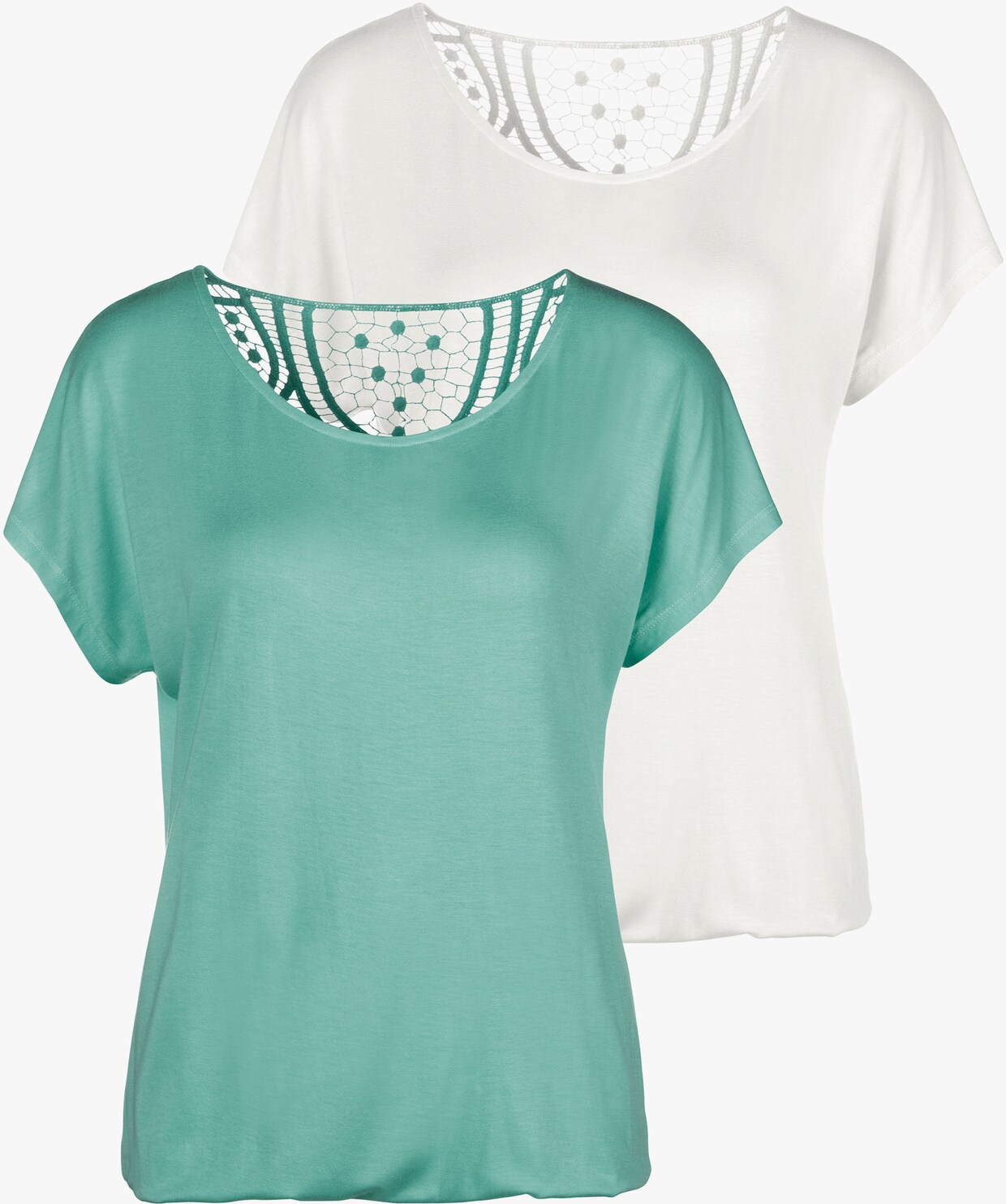 Vivance T-shirt - mint, crème