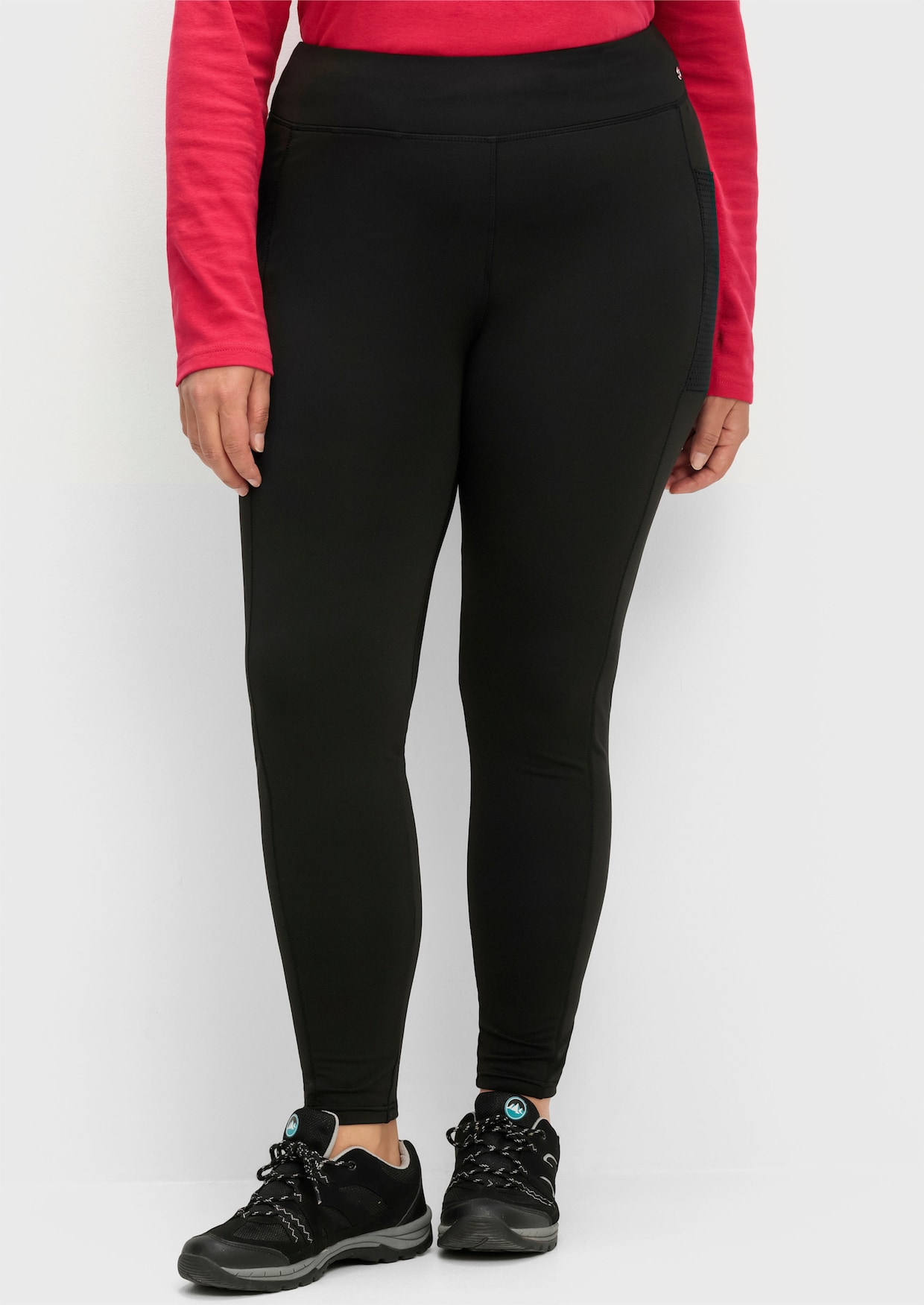 sheego Leggings - schwarz