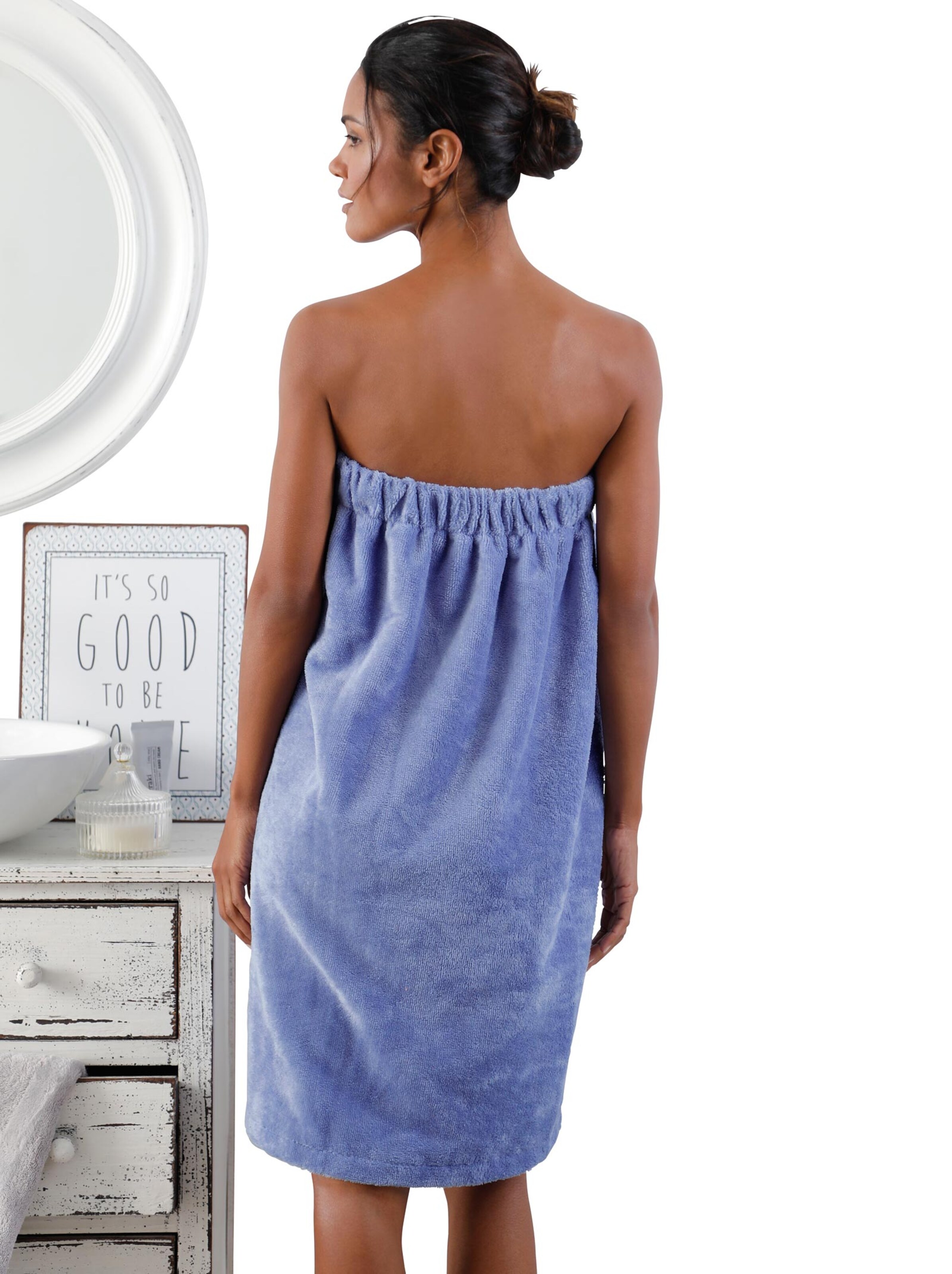 Plantier Saunakilt - blau