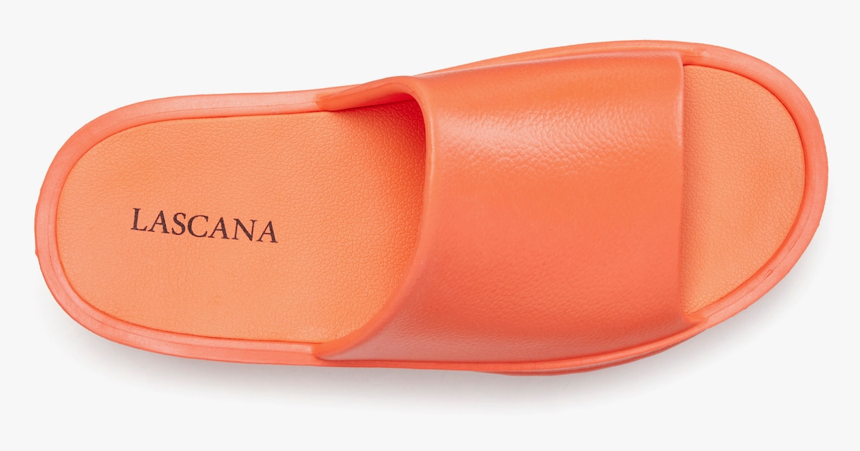 LASCANA slippers - oranje