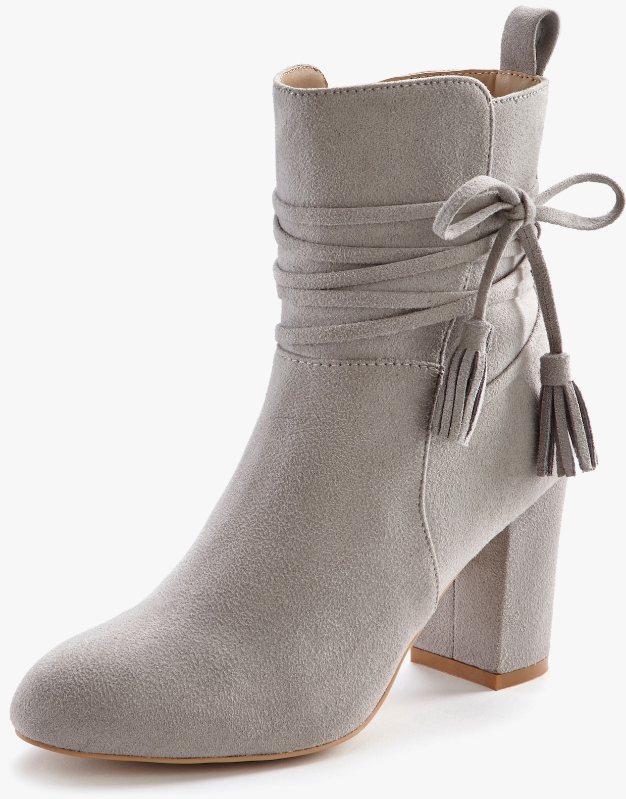 LASCANA Bottines - gris clair