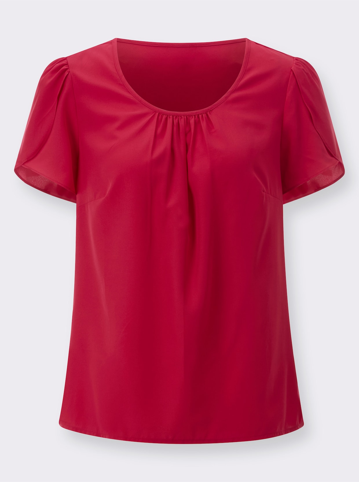Comfortabele blouse - rood