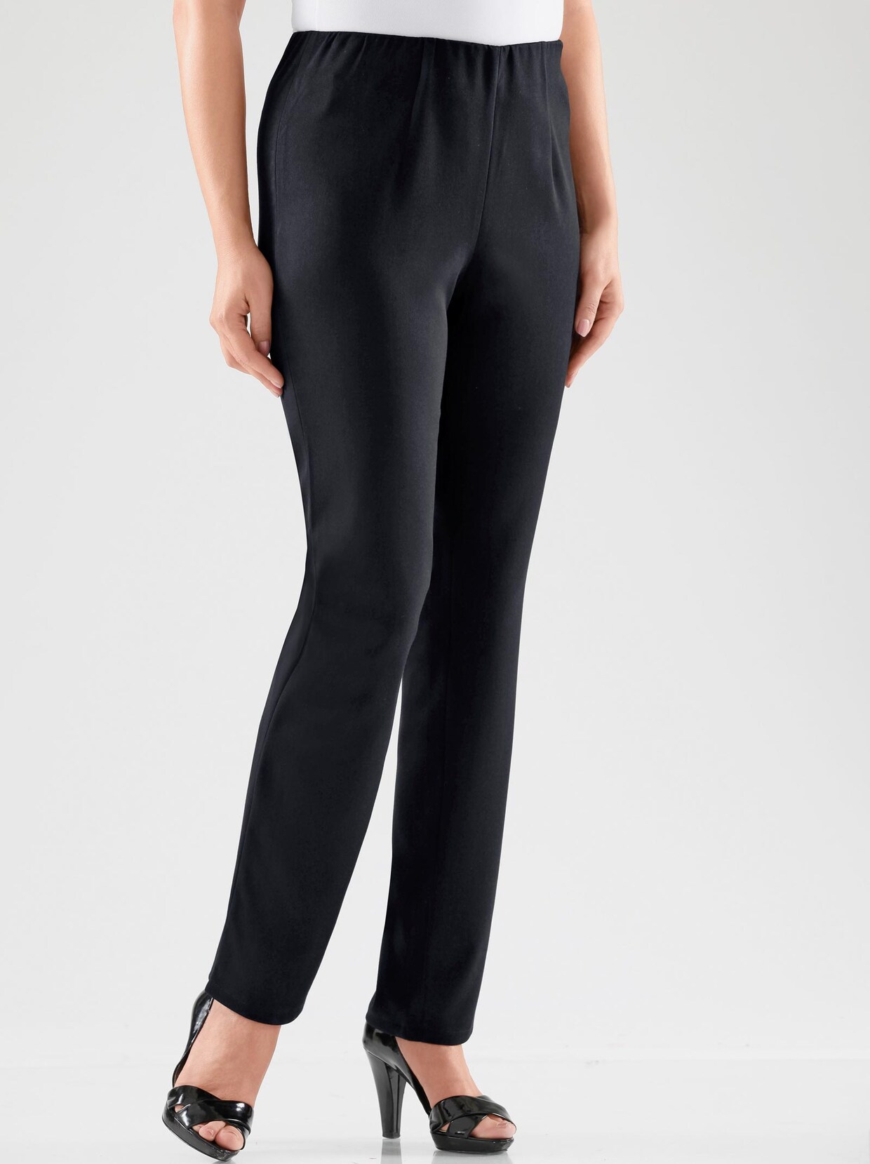 Stretch-Hose - schwarz