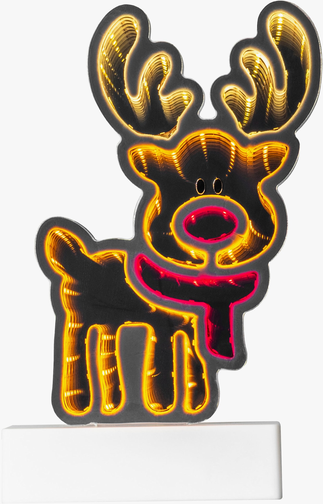 my home LED Dekofigur - warmweiß, rot, orange