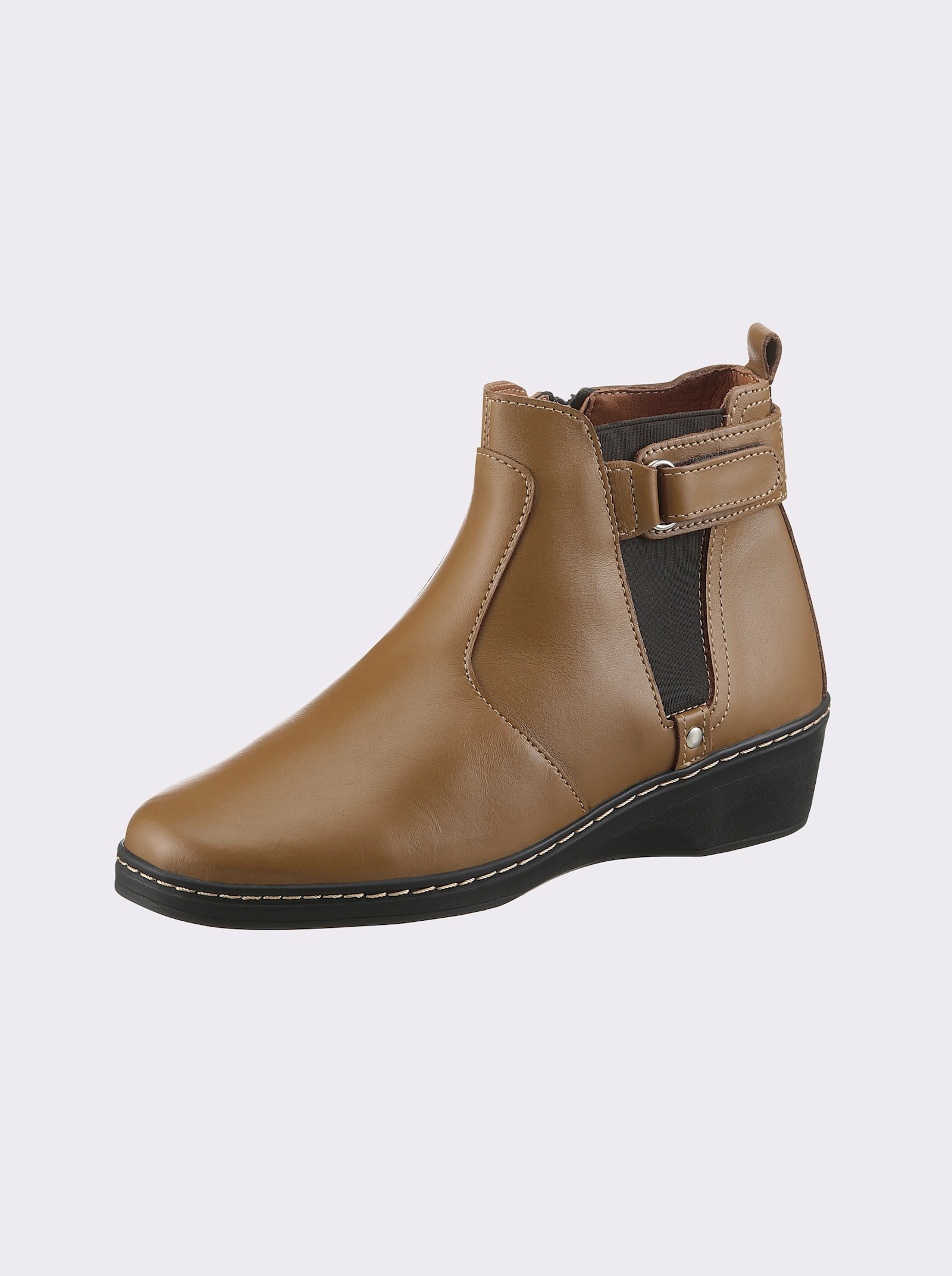 airsoft modern+ Stiefelette mit Schrittdämpfung - camel