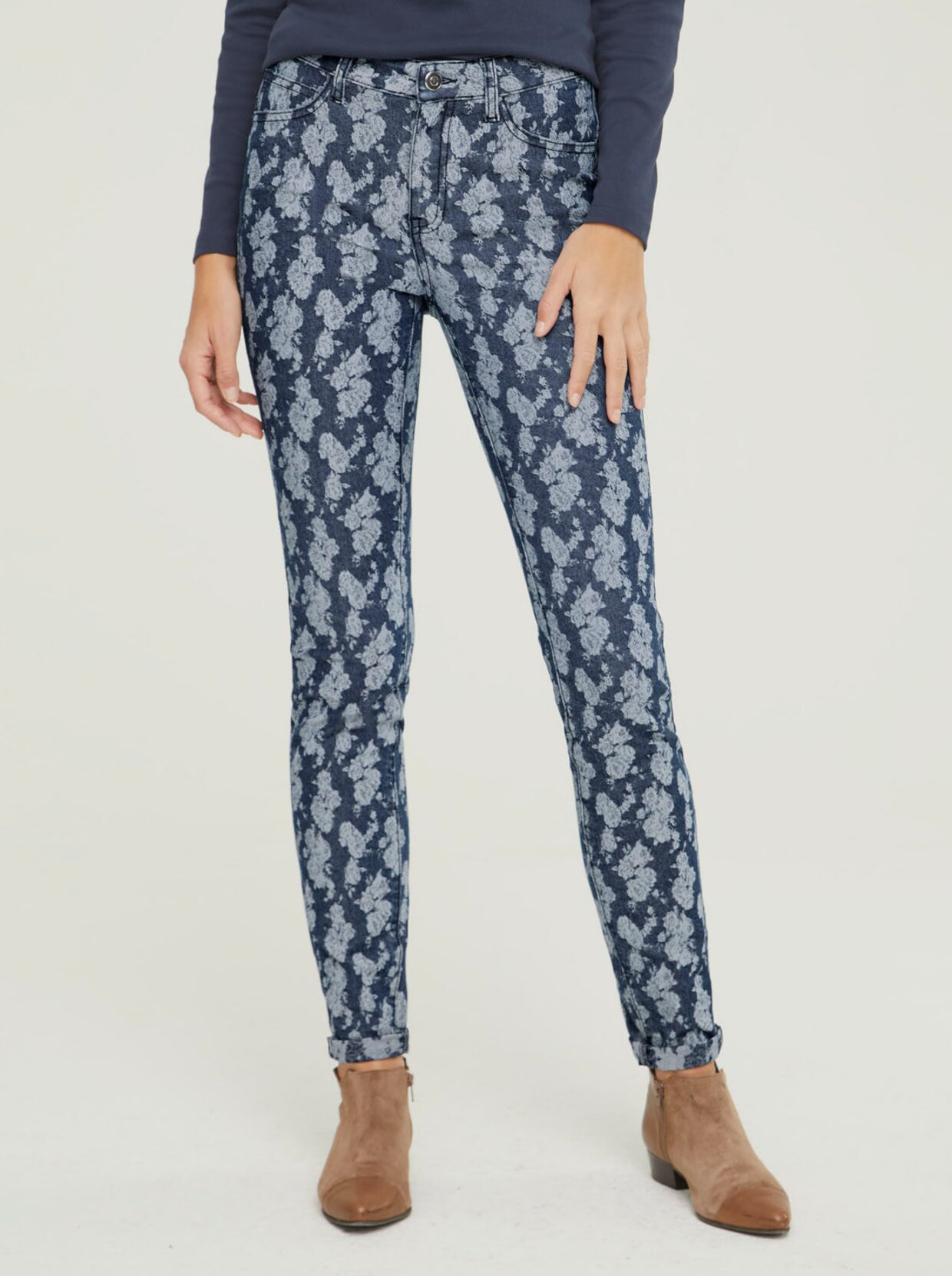 heine Bauchweg-Jeans - blue stone