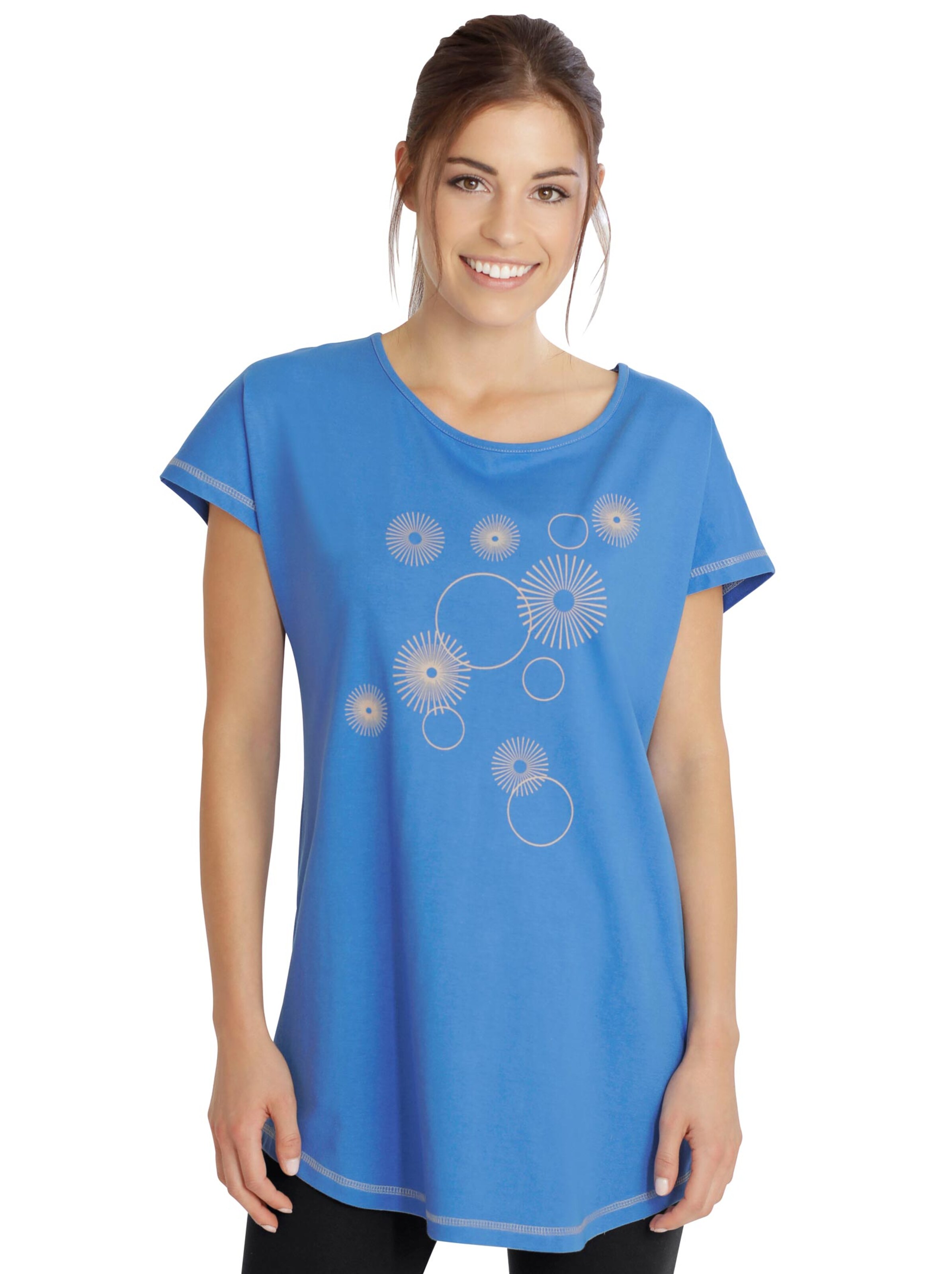Longshirt - blau