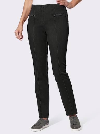 Cosma Jeans mit Po-Push-up-Effekt - black-denim
