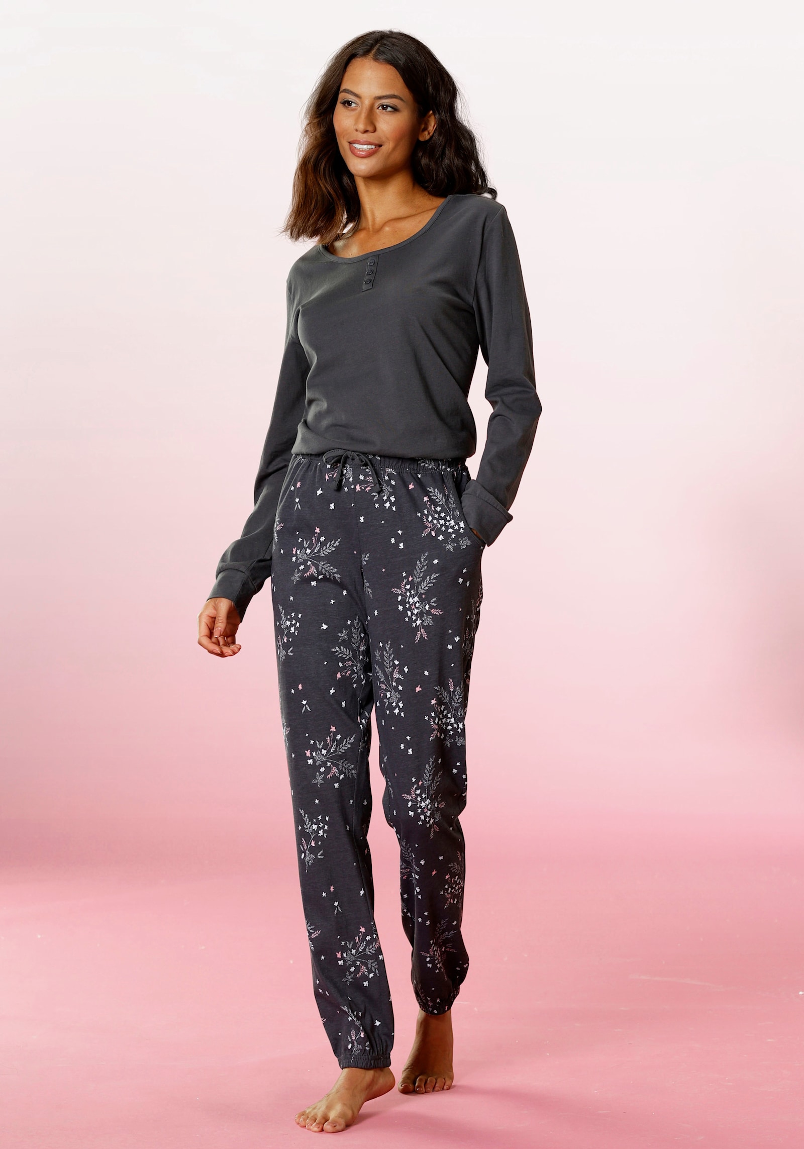 Vivance Dreams Pyjama - anthracite
