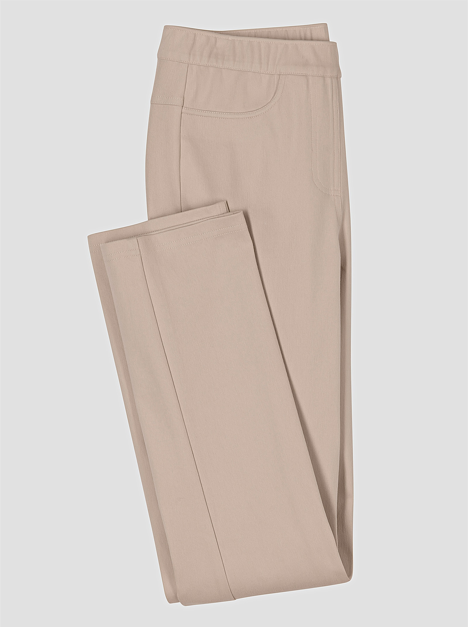 Schlupfhose mit Dehnbund - sand