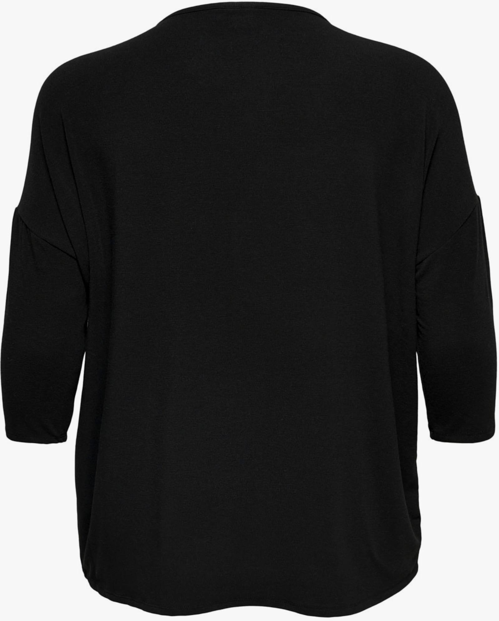 3/4-Arm-Shirt - schwarz