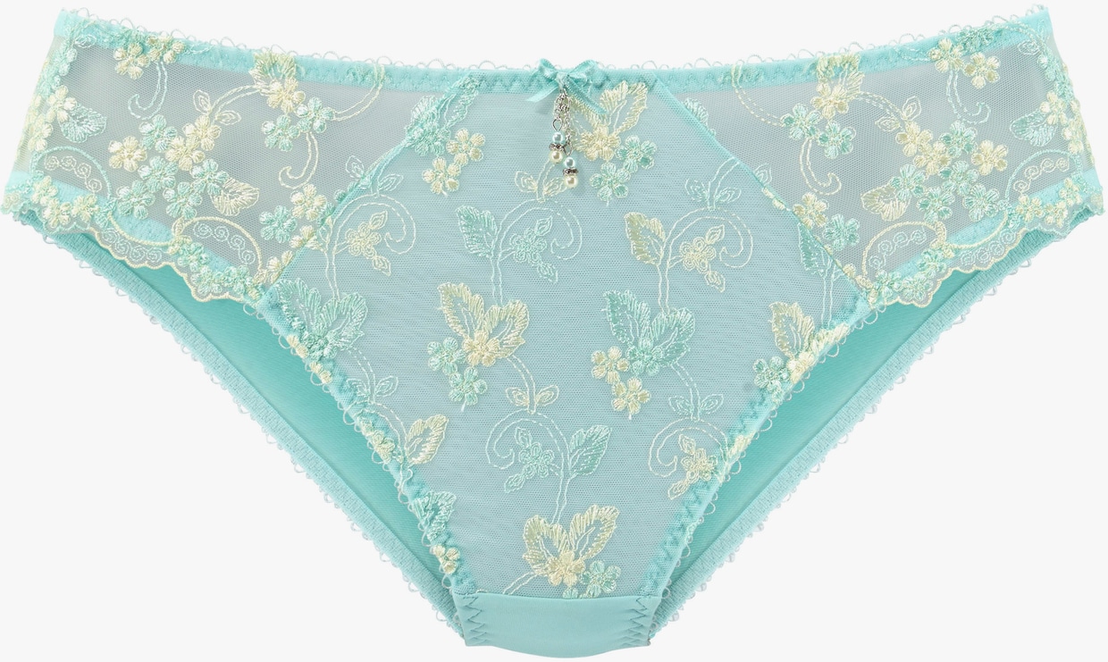 LASCANA Slip - mint/geel