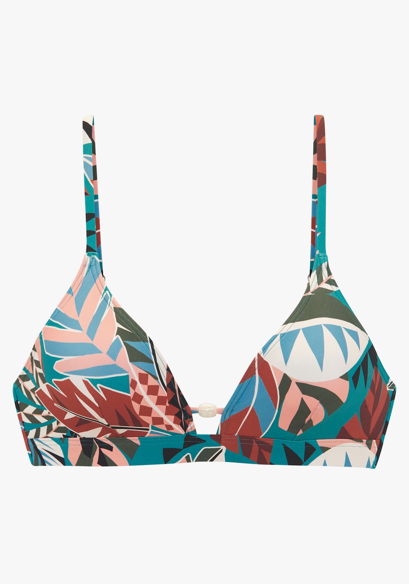 Buffalo Triangel-Bikini-Top - aqua bedruckt