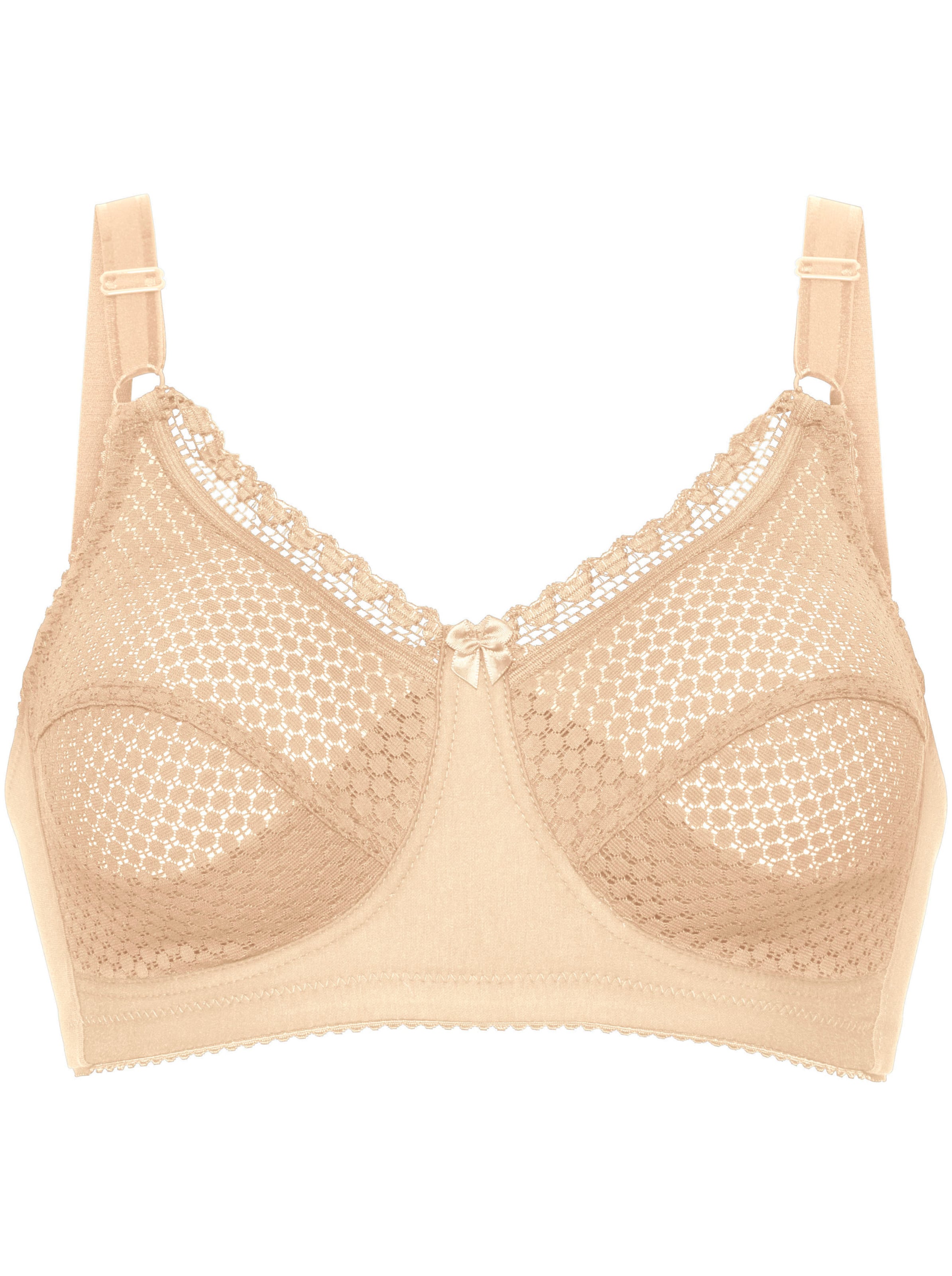 Miss Mary Cotton Dots Bra Skintone