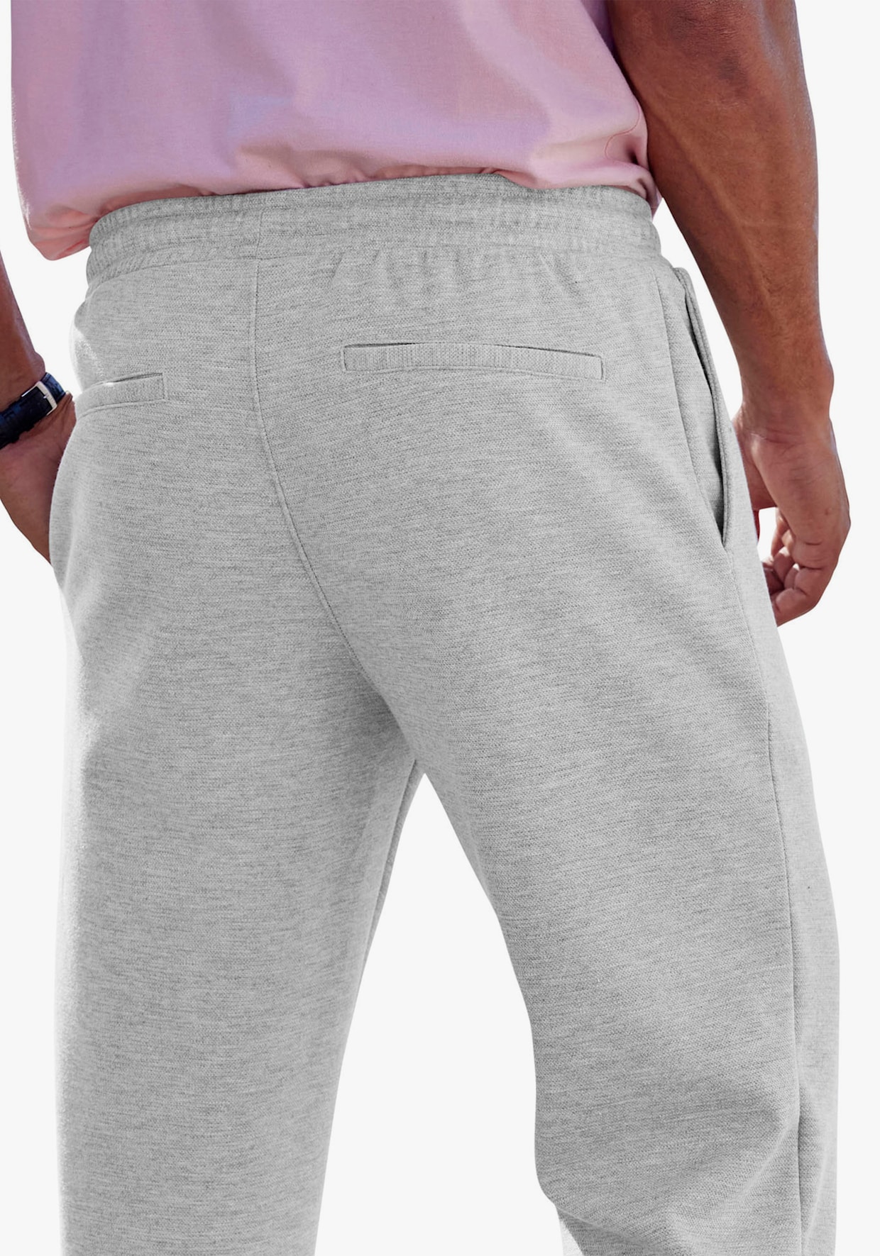 Joggingbroek - grijs gemêleerd