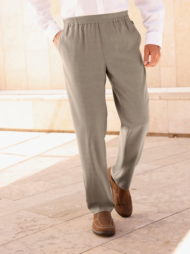 Brühl Schlupfhose mit Easy-Care-Eigenschaften - taupe