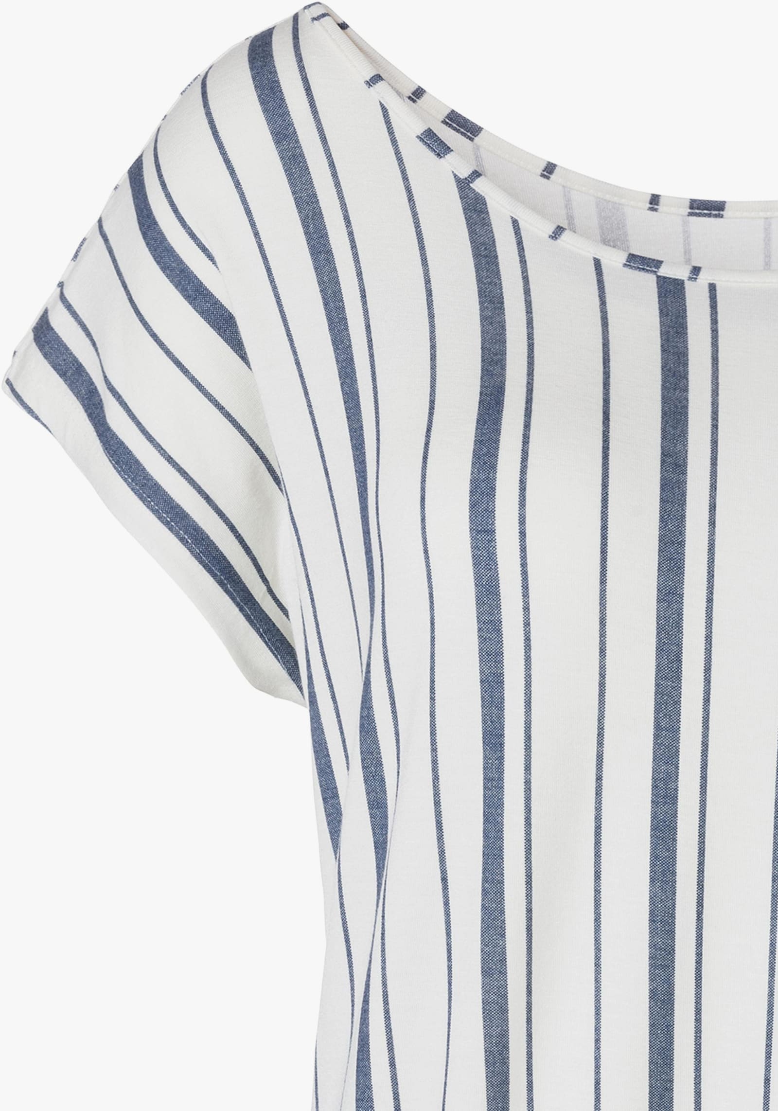 Beachtime Shirt met korte mouwen - blauw gestreept