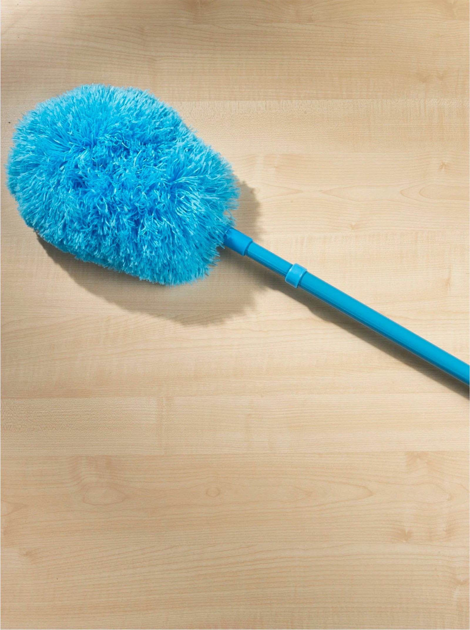 Teleskop-Staubwedel - blau
