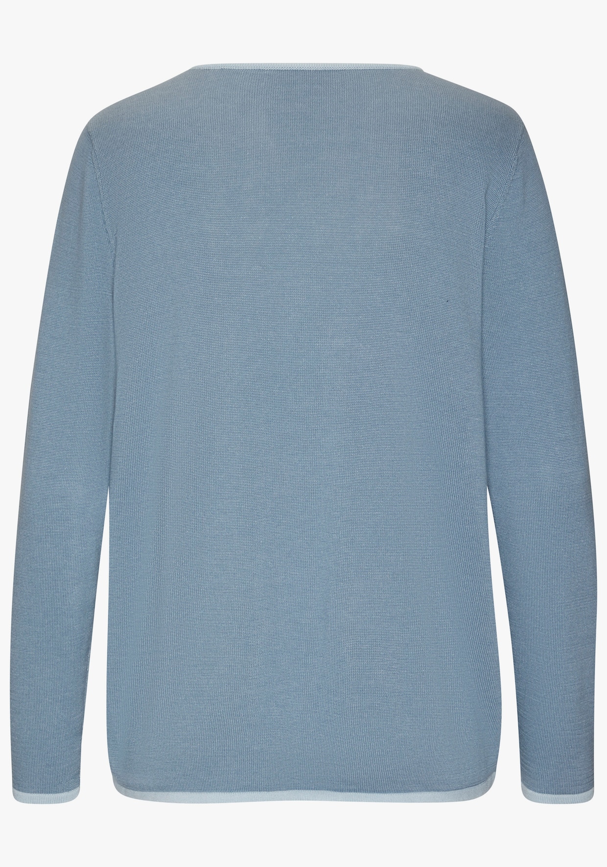 Vivance V-Ausschnitt-Pullover - blau-hellblau