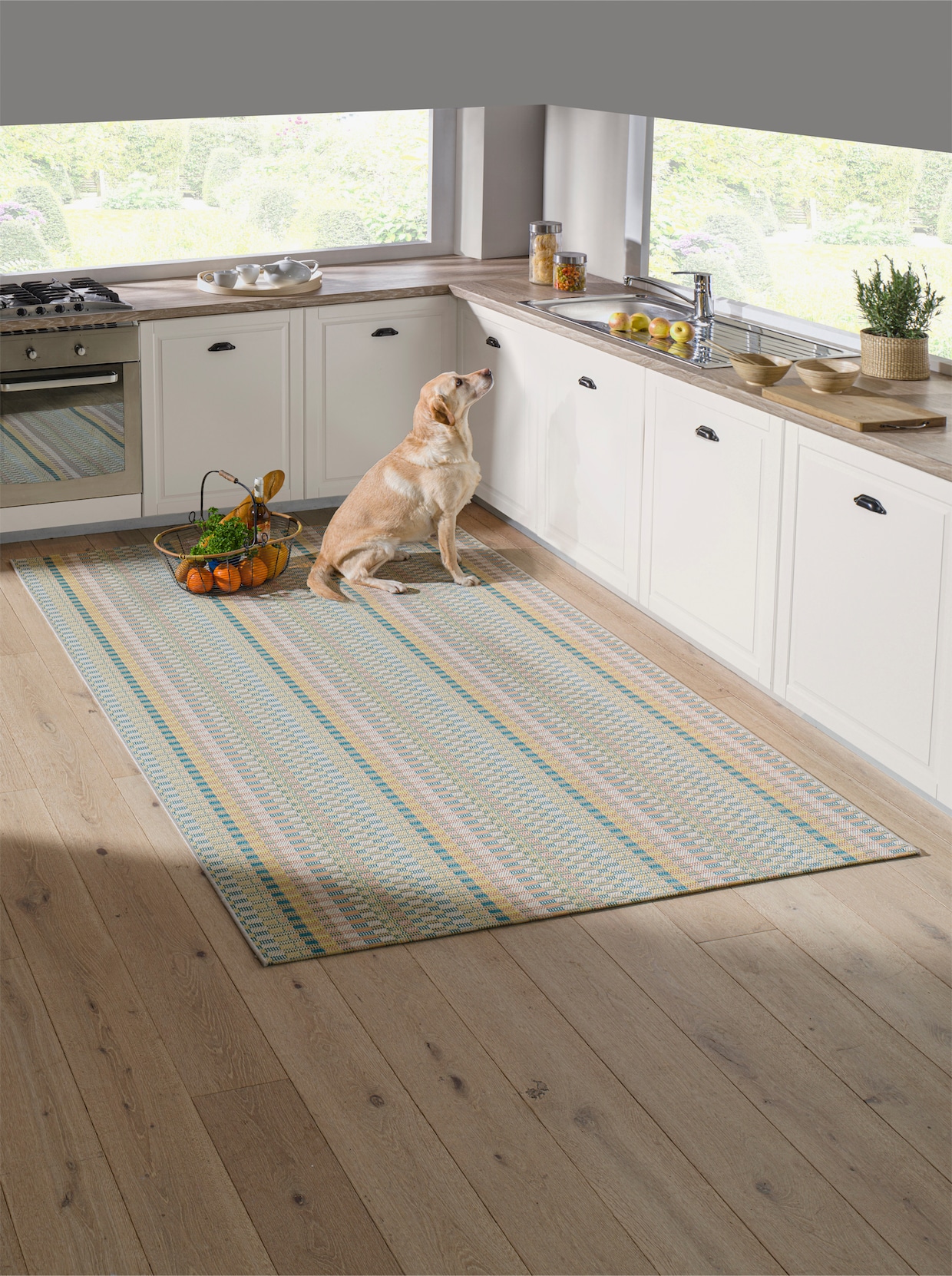 heine home Tapis - écru-multicolore