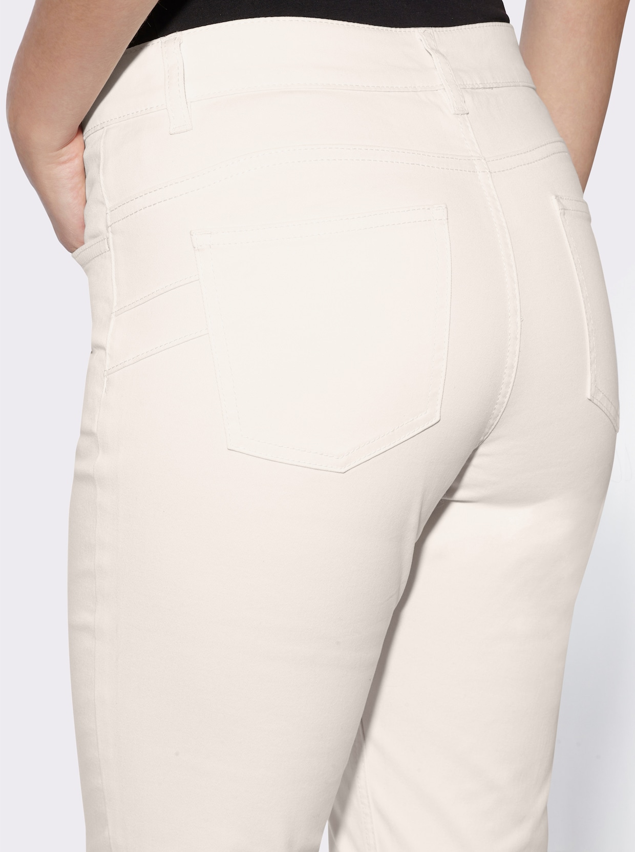 heine Push-up-Jeans - ecru
