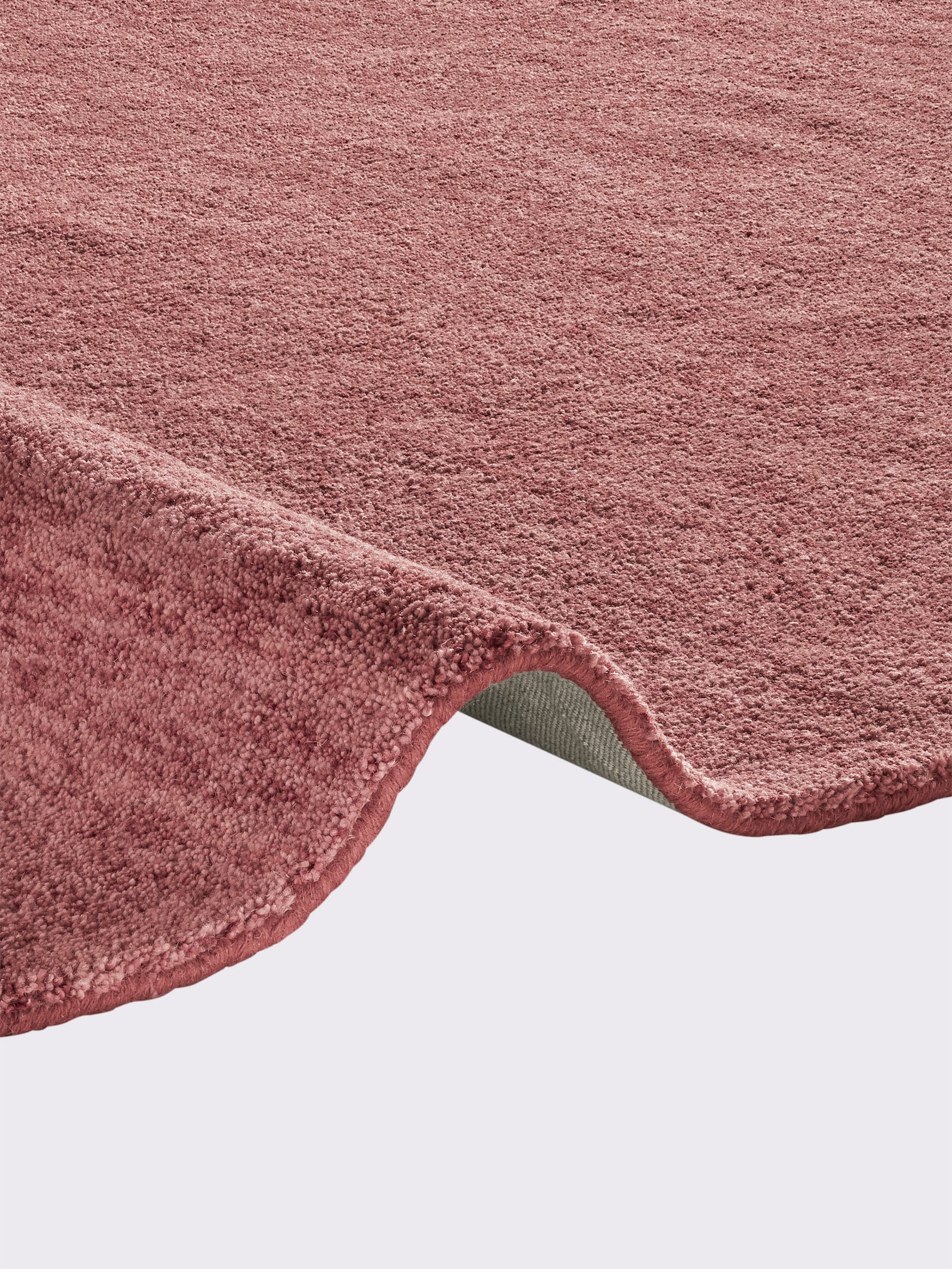 heine home Teppich - rot-rosa-meliert