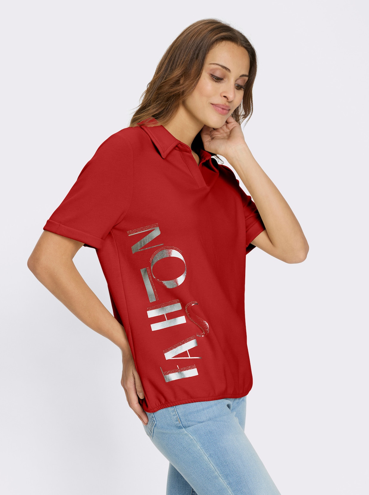 Sweatshirt - rot