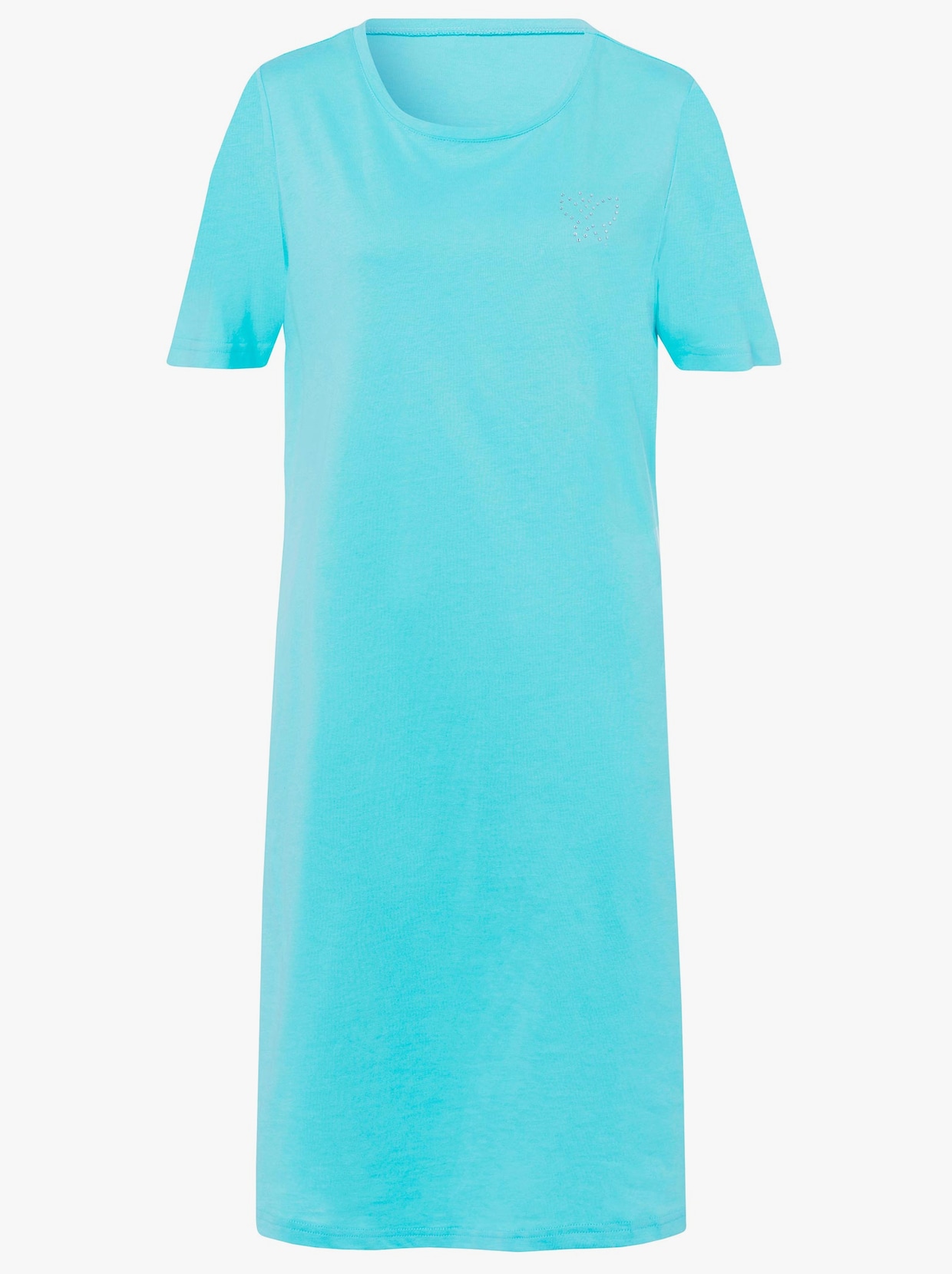 Shirtkleid - aquamarine