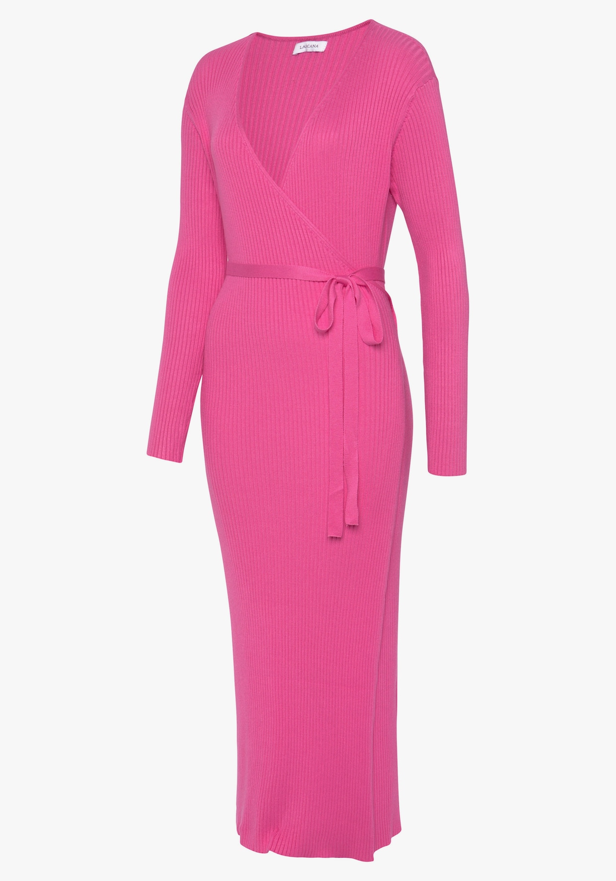 LASCANA Robe en tricot - fuchsia