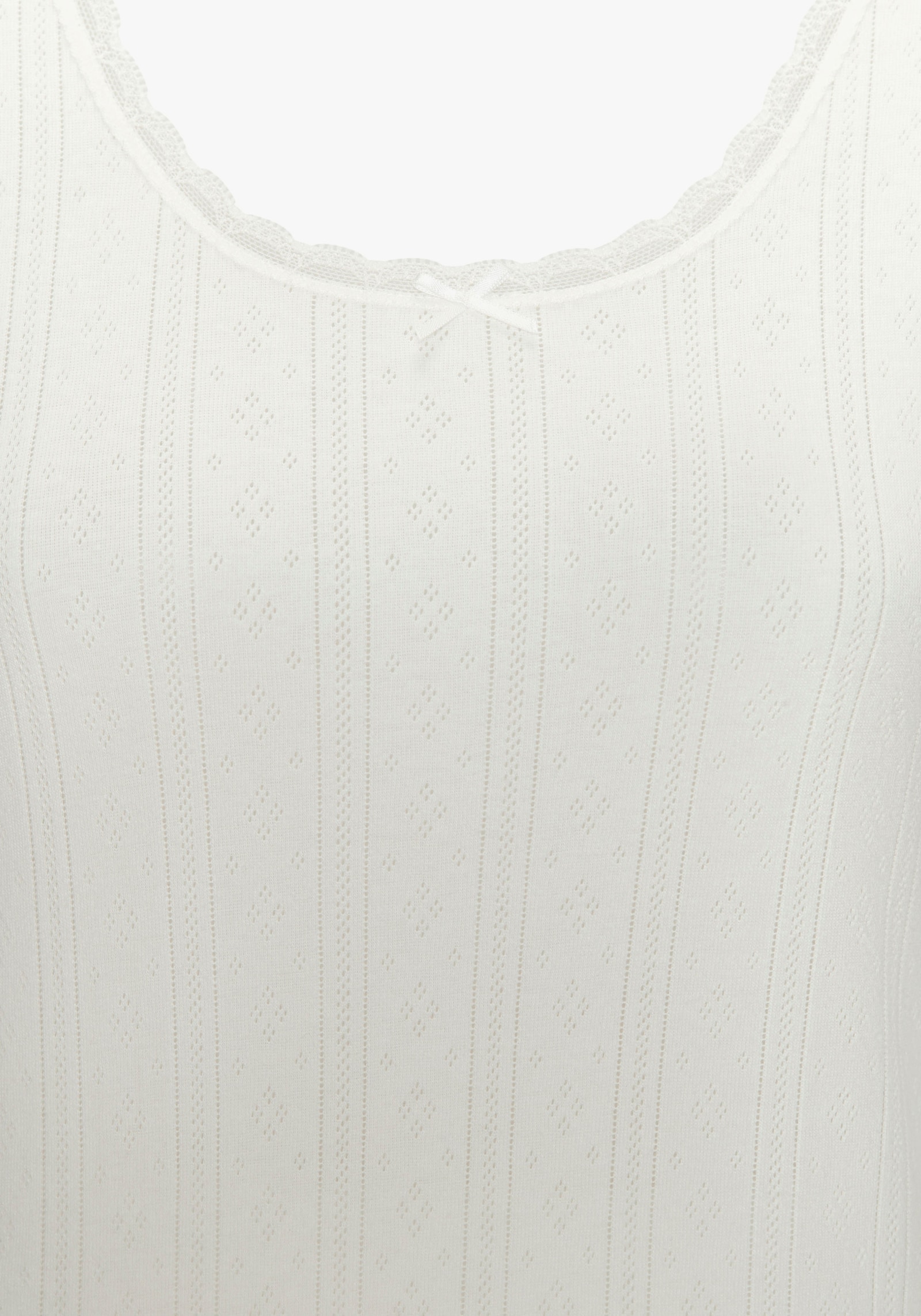 Vivance Langarmshirt - schwarz, creme