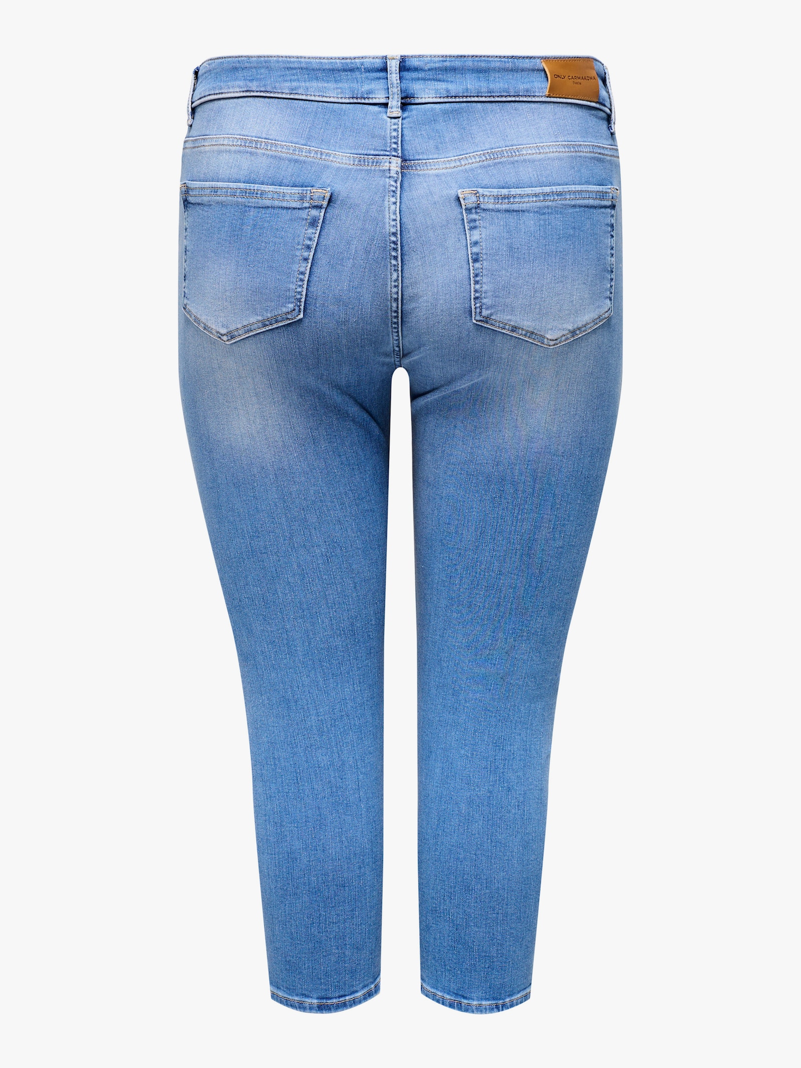 ONLY CARMAKOMA Caprijeans - light medium blue denim