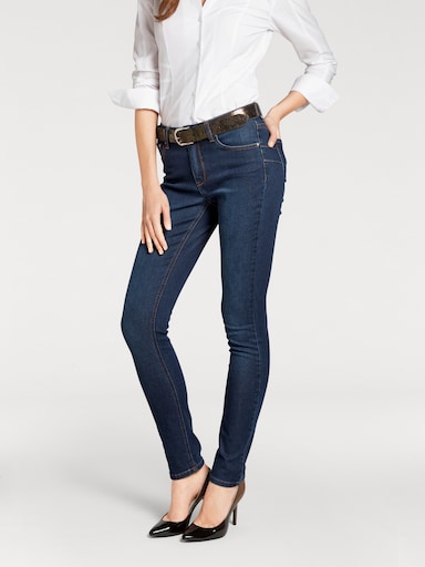 heine Jeans effet ventre plat - bleu denim