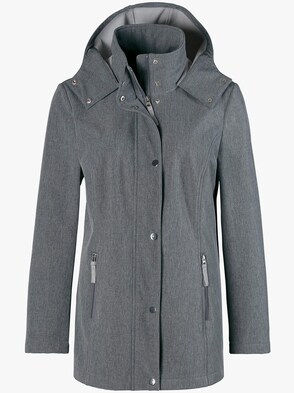 Softshell-Jacke - grau
