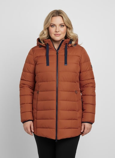 Steppjacke - rostrot