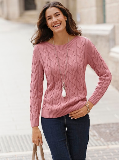 Pullover - rosenholz