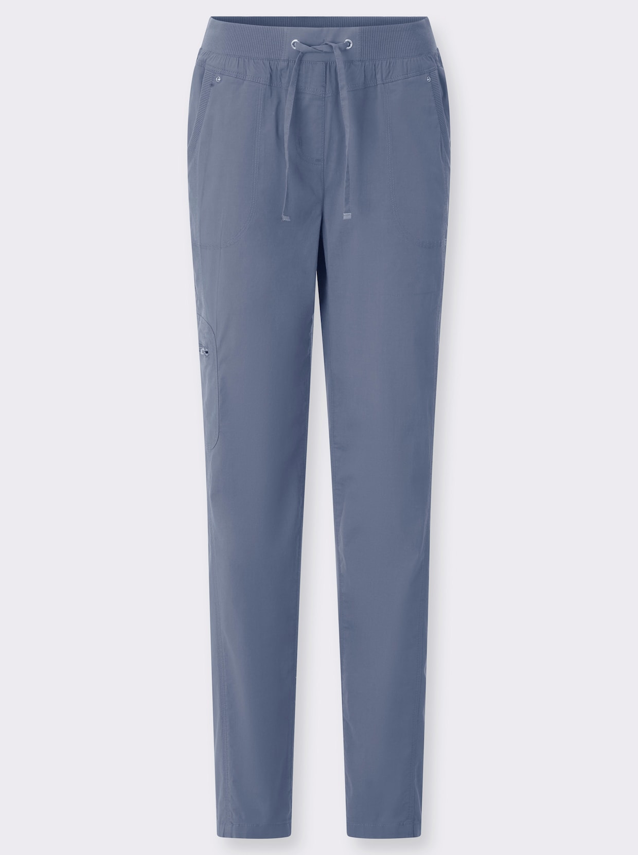 Schlupfhose - taubenblau