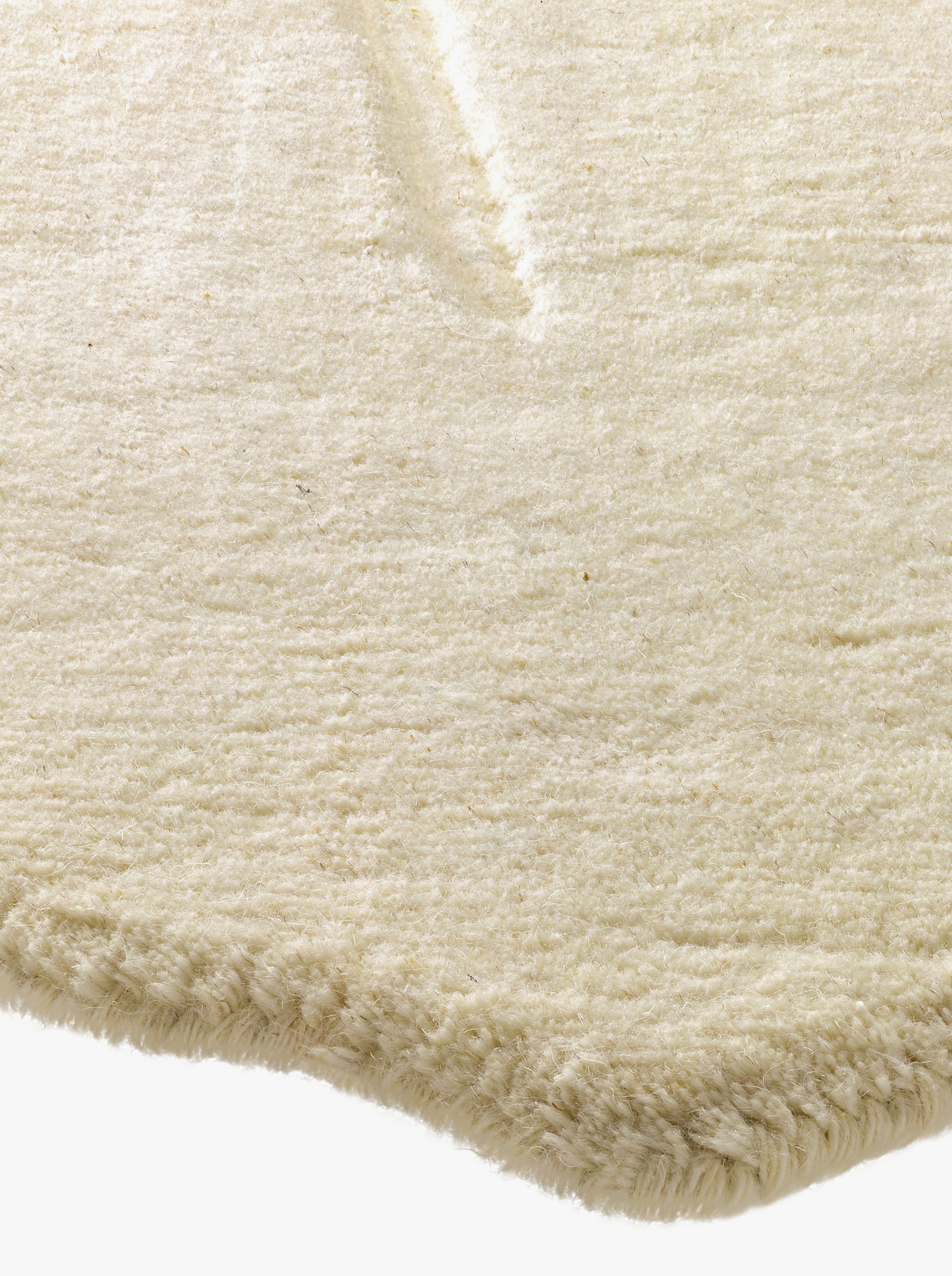 heine home Hochflorteppich - offwhite