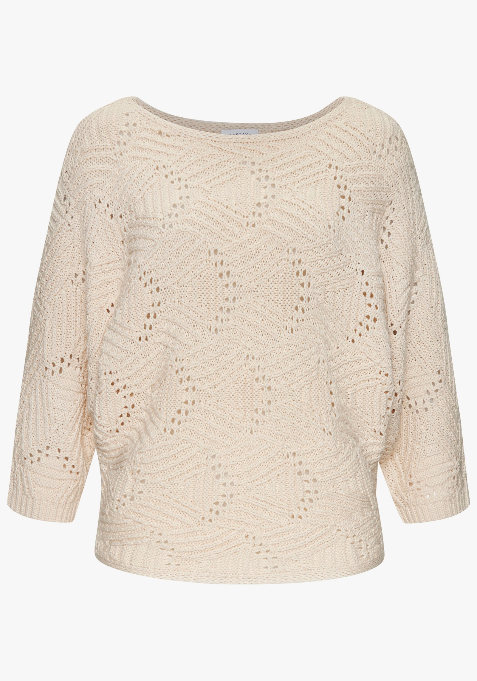 LASCANA Fledermauspullover - beige