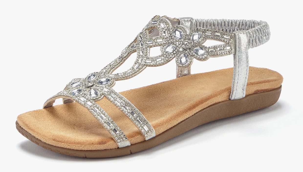 Vivance sandalen - Zilverkleur