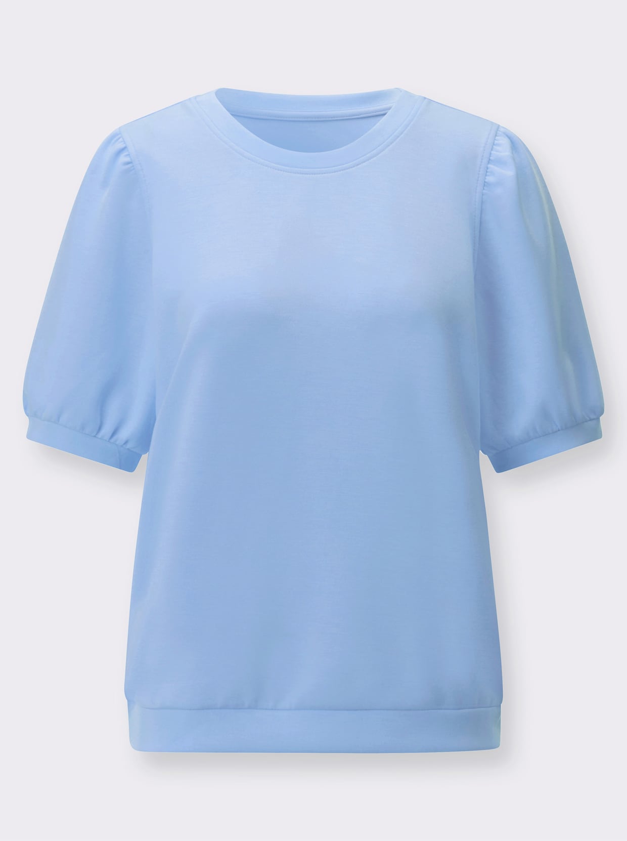 Kurzarmshirt - himmelblau