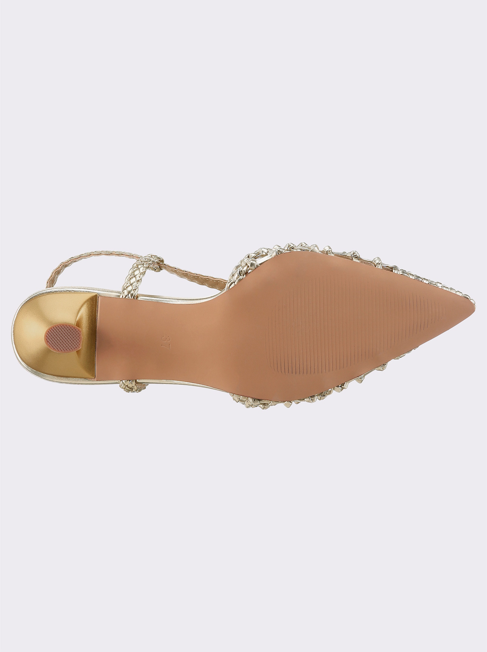 heine Slingpumps - goldfarben
