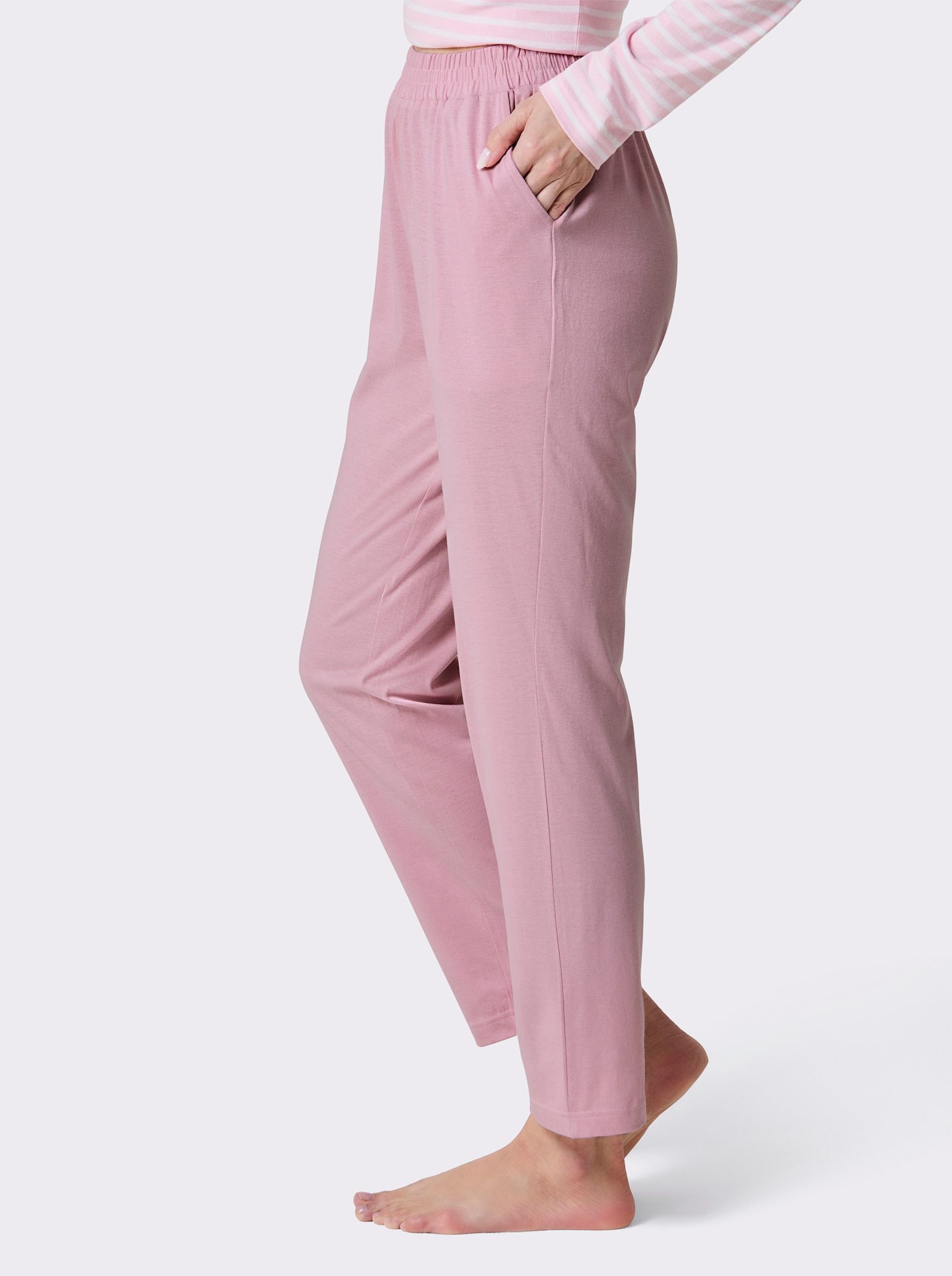 wäschepur Schlafanzug-Hose - rosé